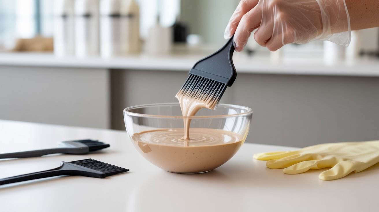 Using 20 Volume Developer