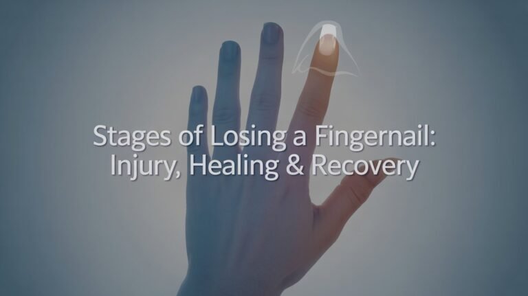 Stages of Losing a Fingernail