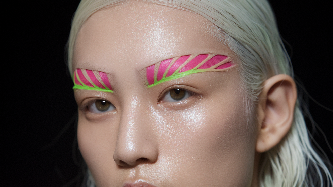 Eyebrow Slits or Colored Brows