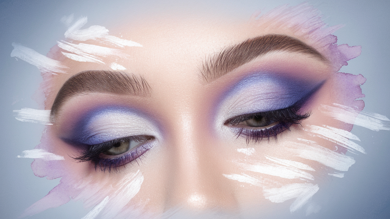 Purple Pastel Watercolor Blend