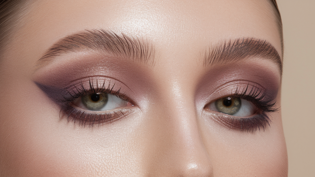 Taupe-Purple Duo-Tone for a Subtle Pop