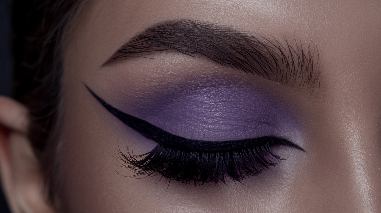 Classic Purple Smokey Eye