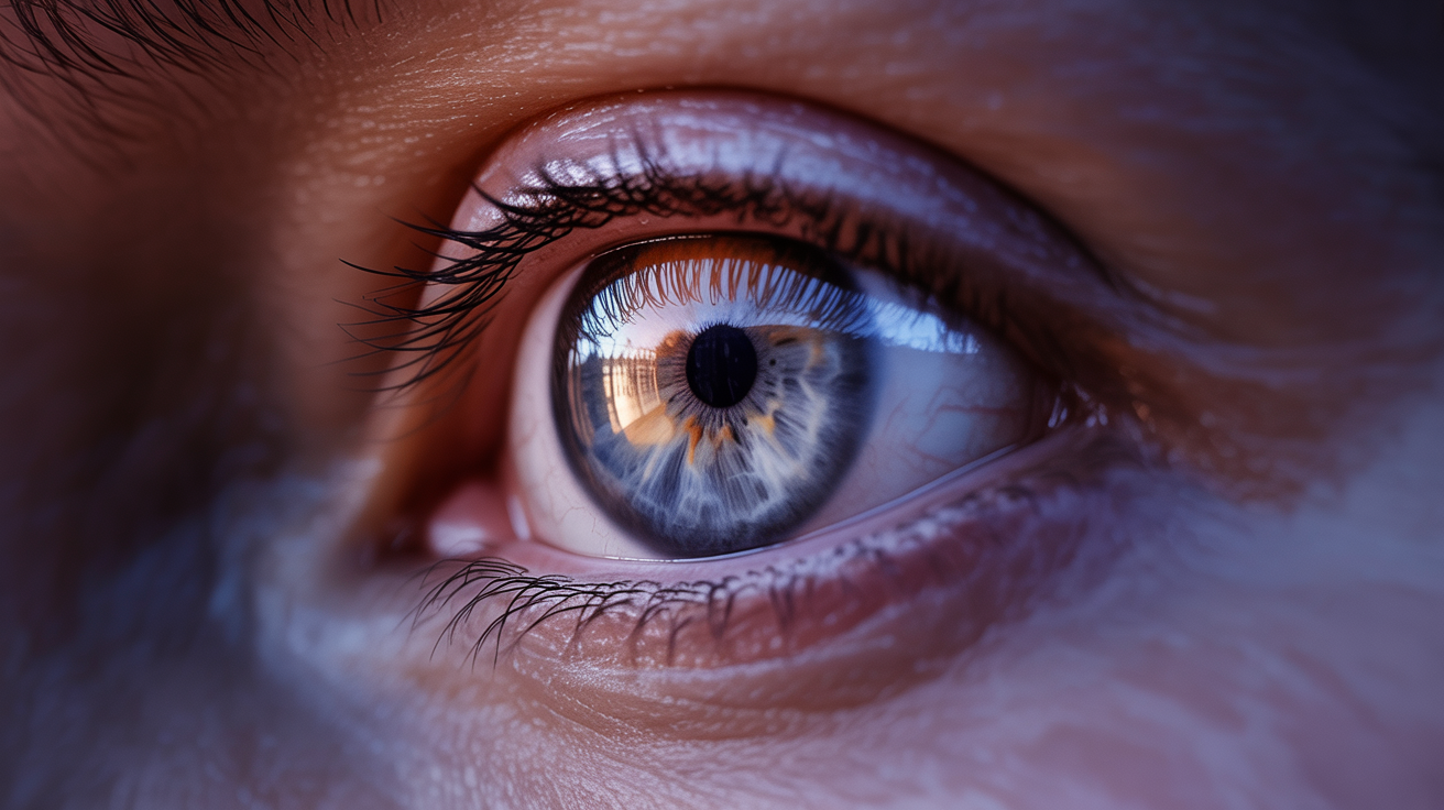 Two-Tone Eyes: Lavender