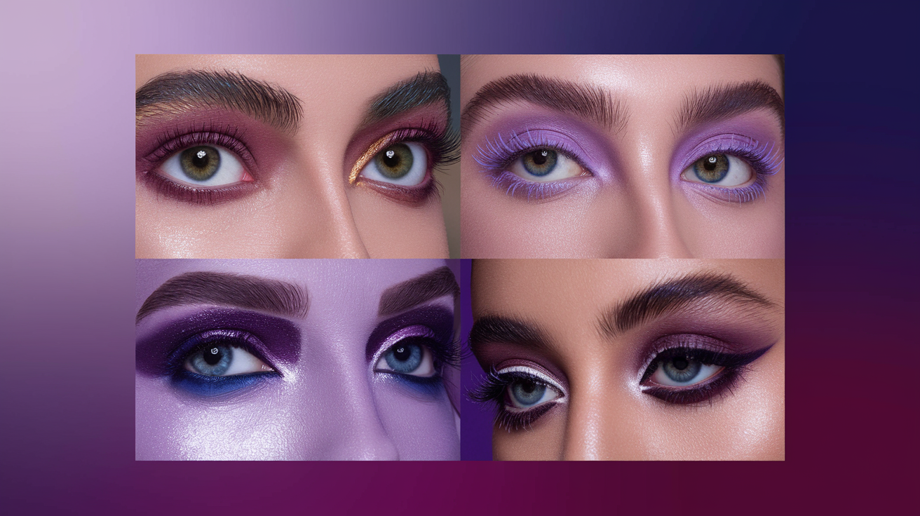 Purple Eye Shadow for Different Eye Colors