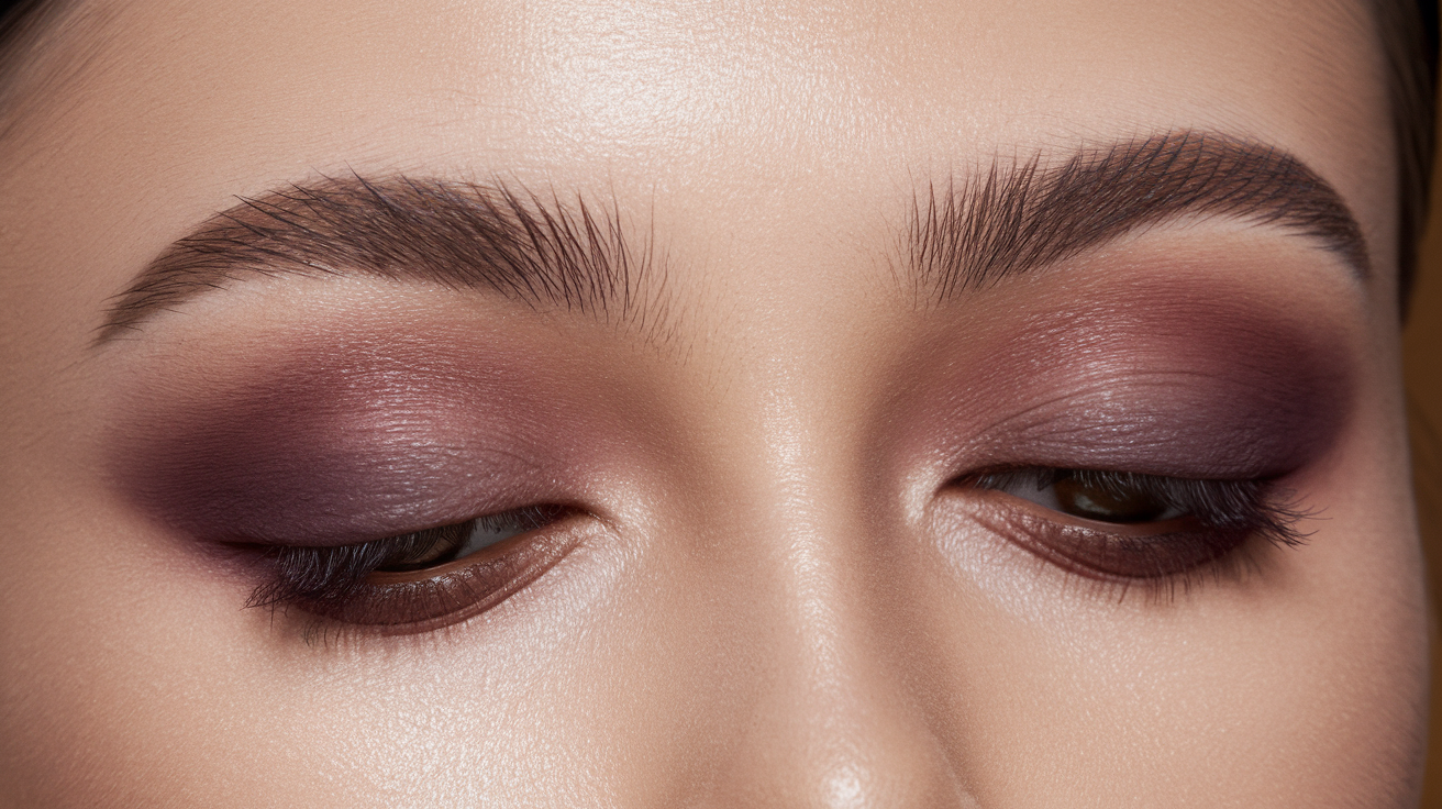 Soft Plum Gradient for a Natural Vibe