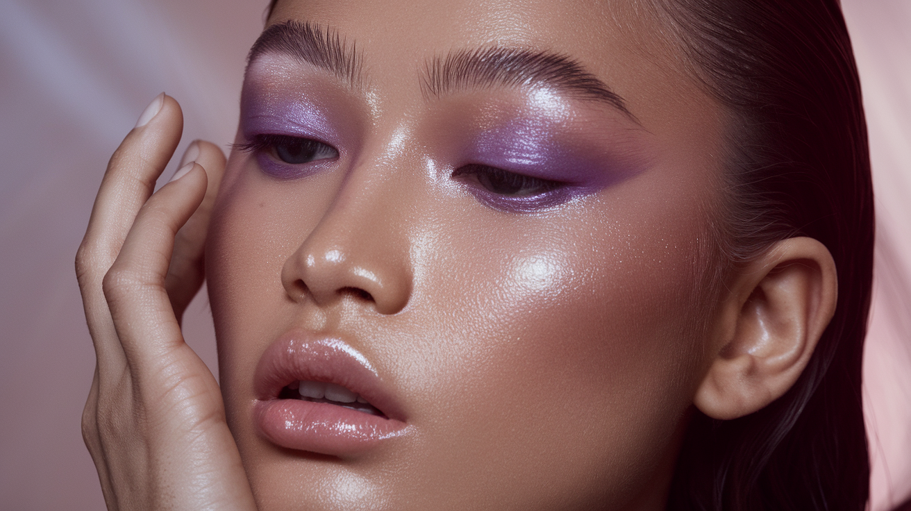 Purple Nude Combo with Glossy Lids