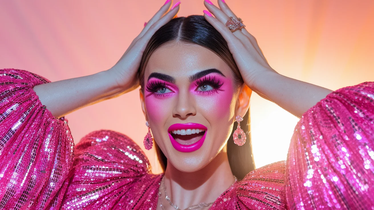 Barbiecore Makeup