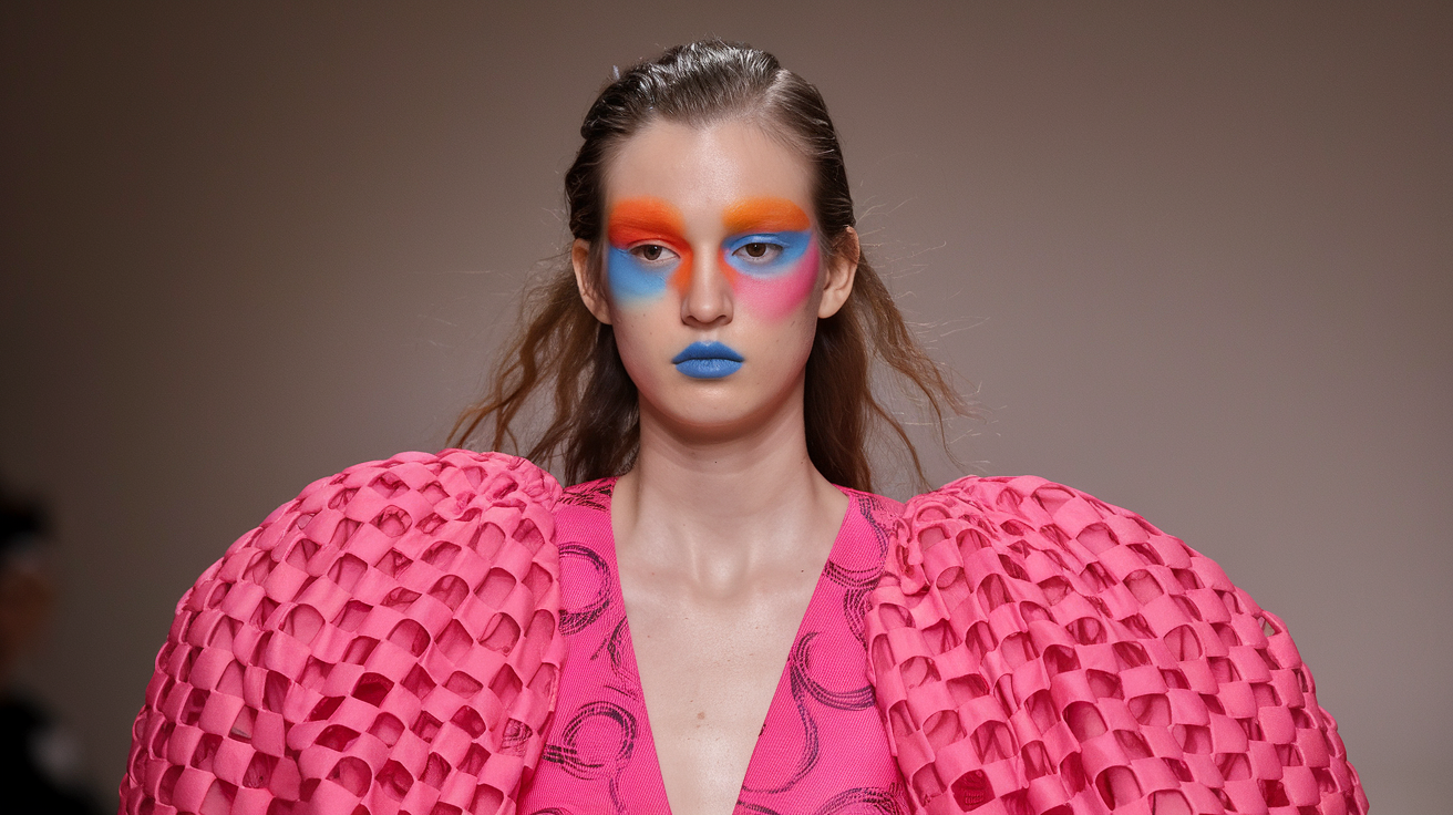 High-Fashion Runway Makeup