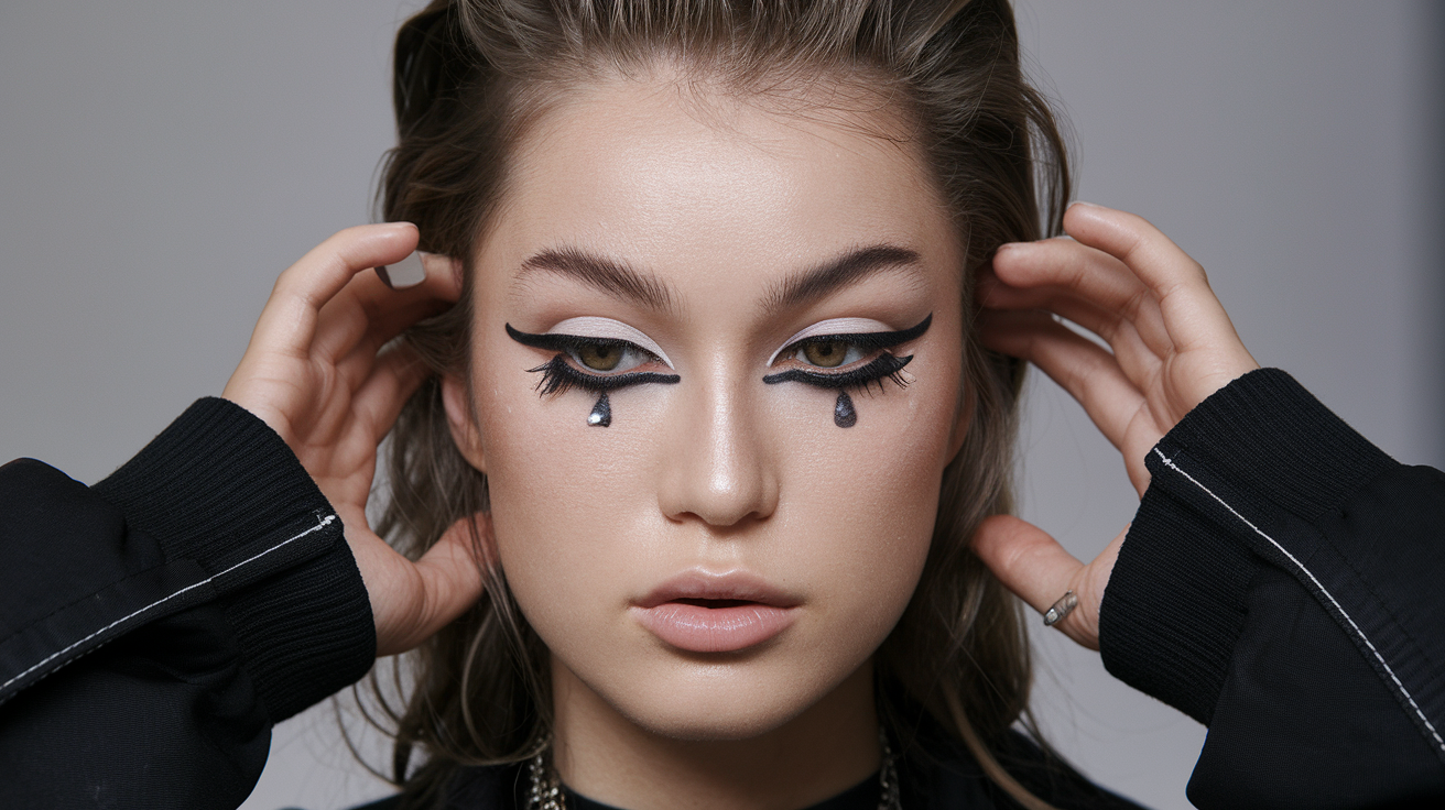Reverse Eyeliner Trend