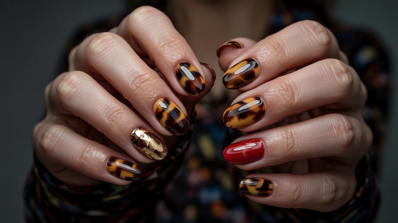 Asymmetric French Tips