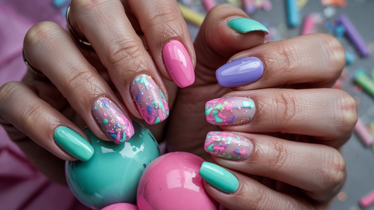 Funfetti Nails