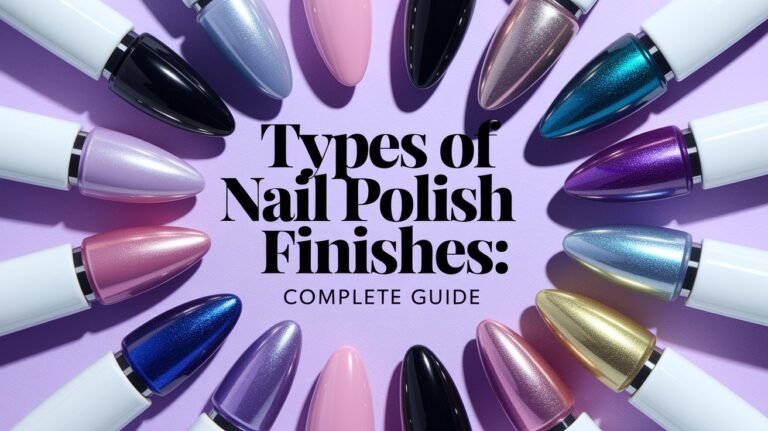 Types of Nail Polish Finishes