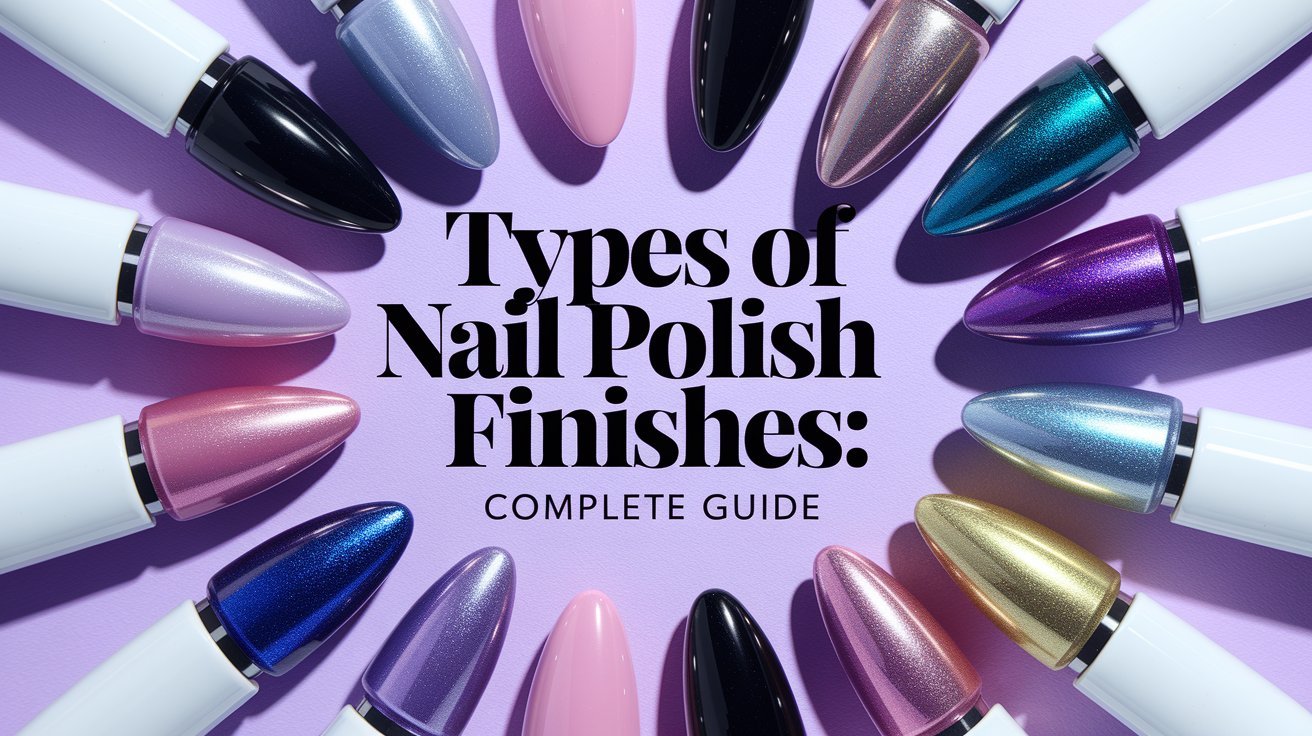Types of Nail Polish Finishes