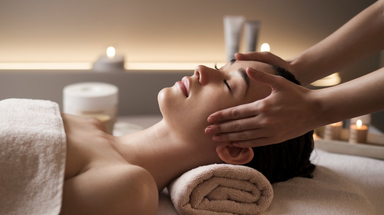 Try a Gentle Face Massage