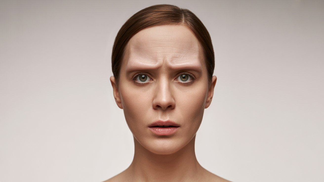 Frozen or Stiff Forehead