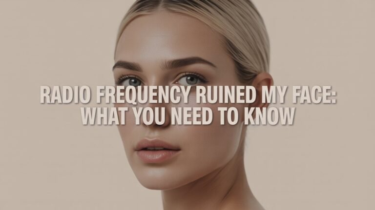 Radio Frequency Ruined My Face