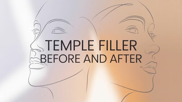 Temple Filler Before and After Guide