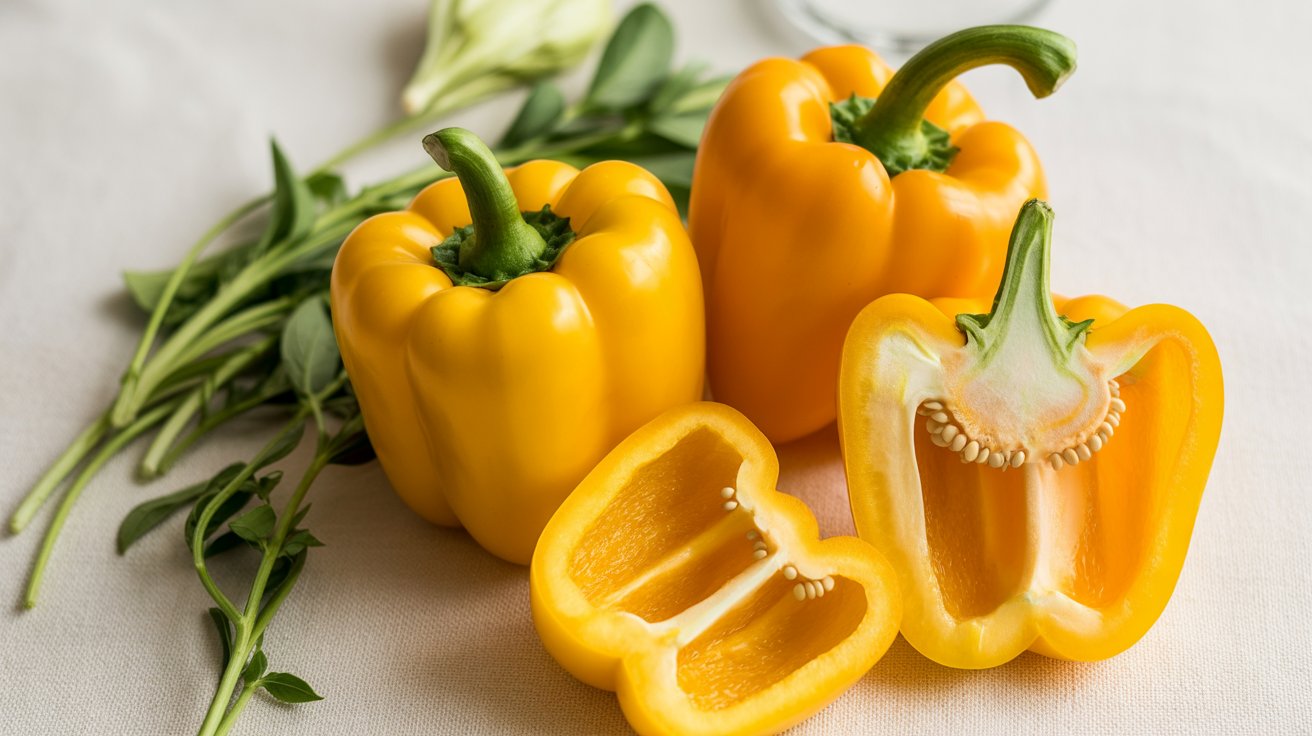 Yellow Bell Peppers for Collagen Boost