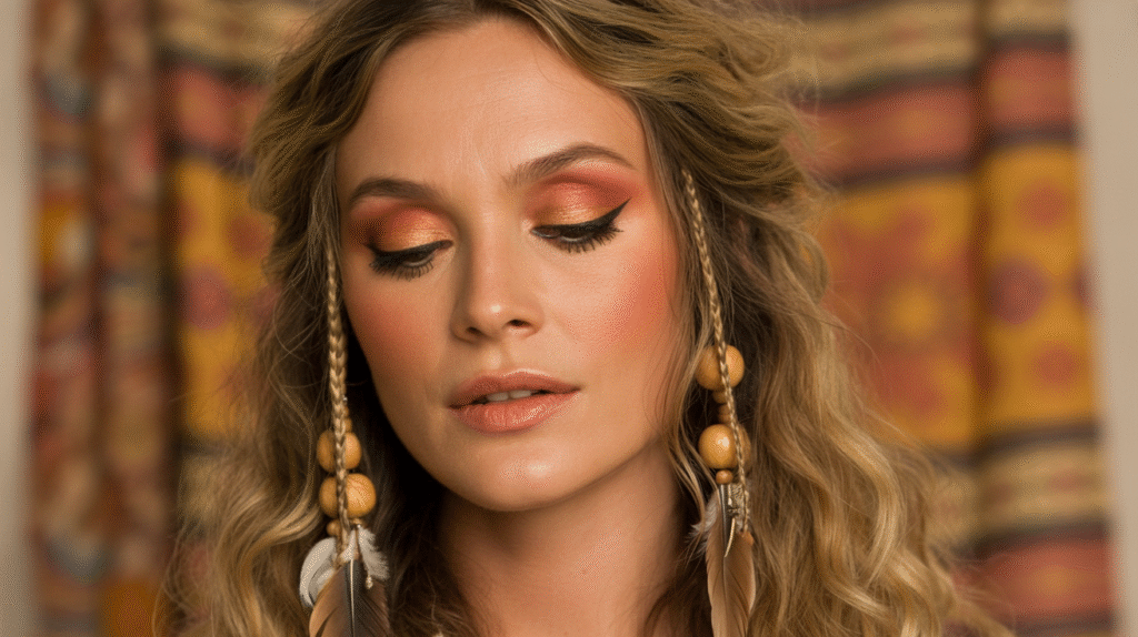 Trendy Hippie Makeup Looks to Try This Season | TheBeautyFoodie