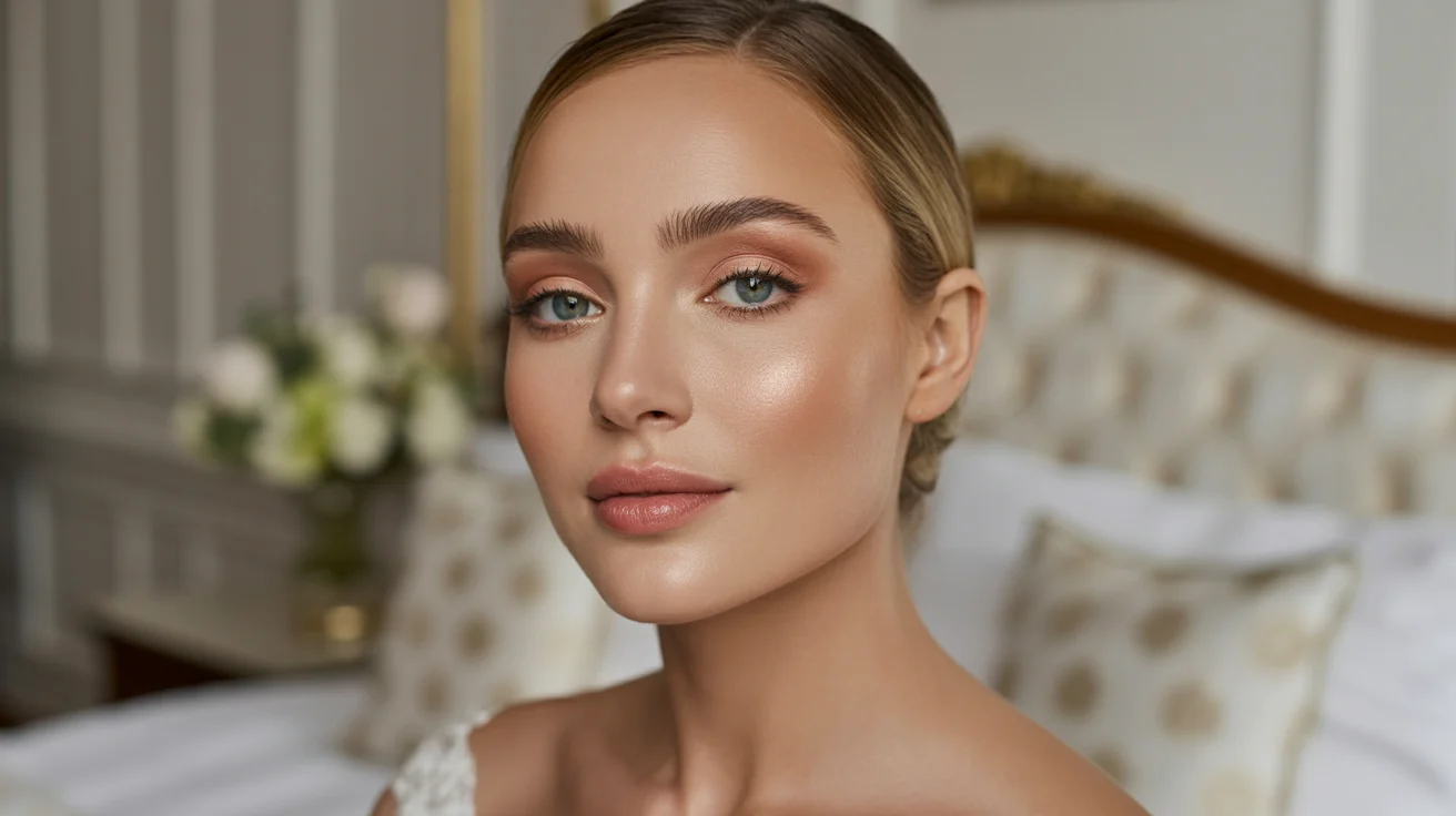 Soft Glam Wedding Makeup