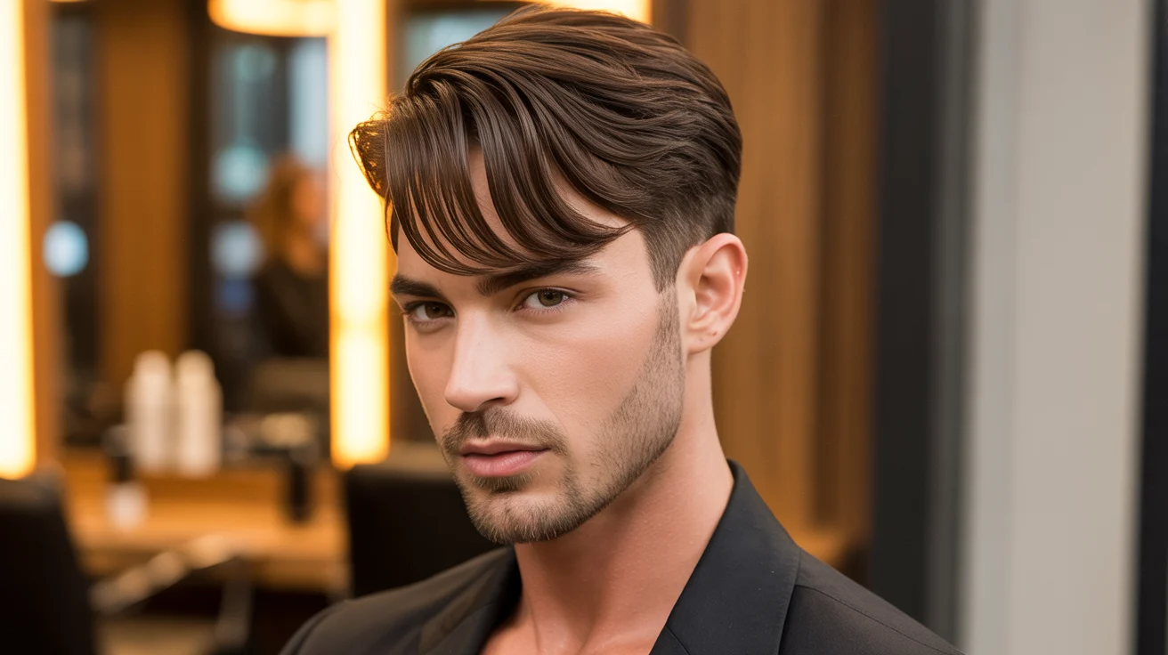 Long Sweeping Fringe