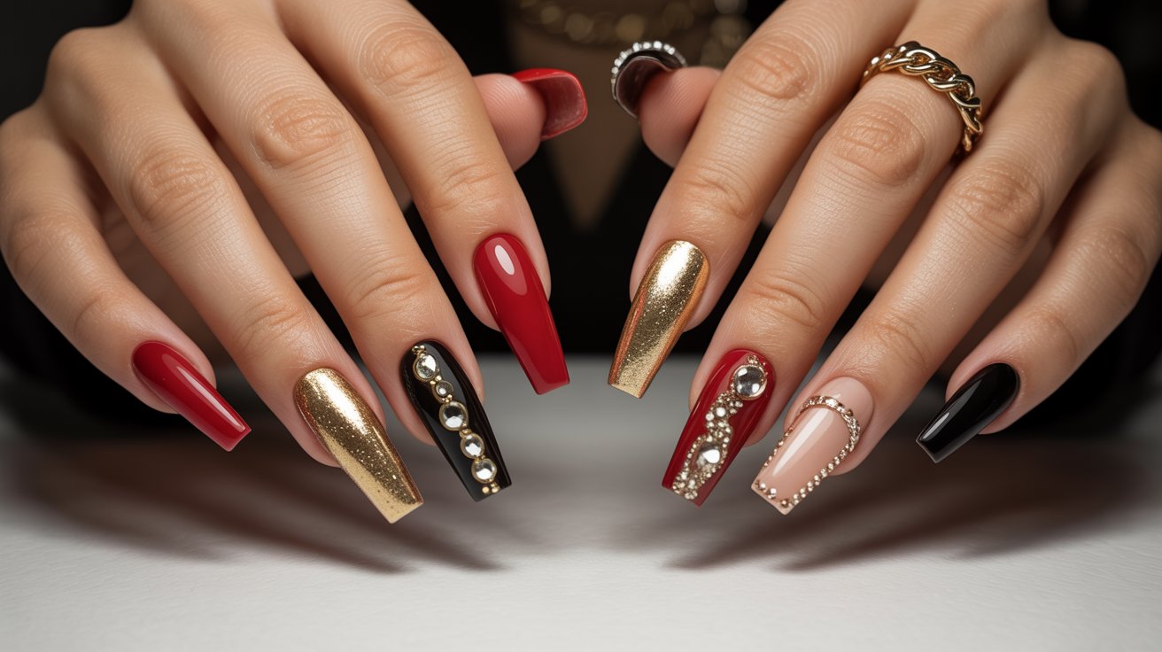 Key Elements of Mob Wife Nails