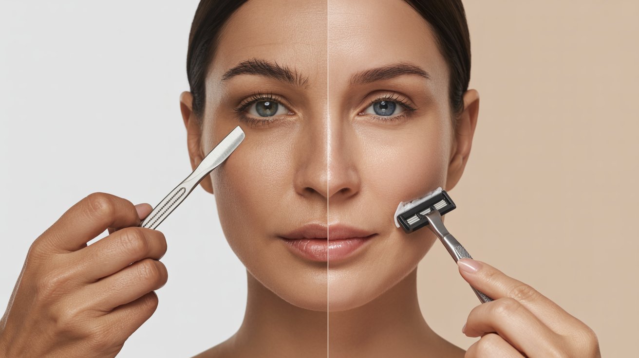 Dermaplaning vs Shaving