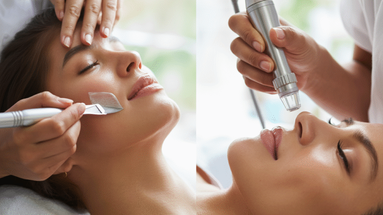 Dermaplaning vs Microdermabrasion