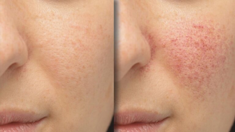 Rosacea vs Acne
