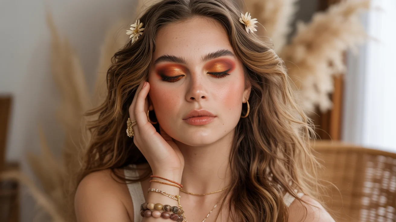 Earth-Toned Smokey Eye