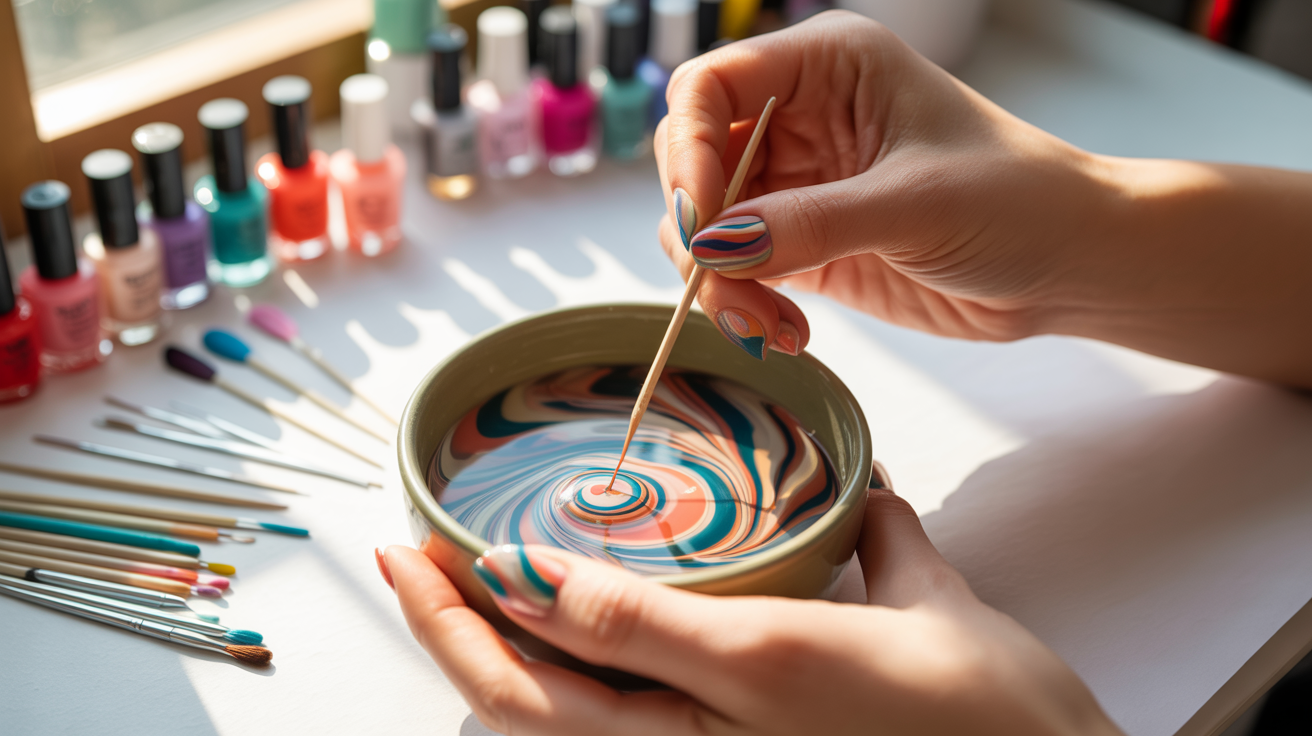 Marbling and Swirls