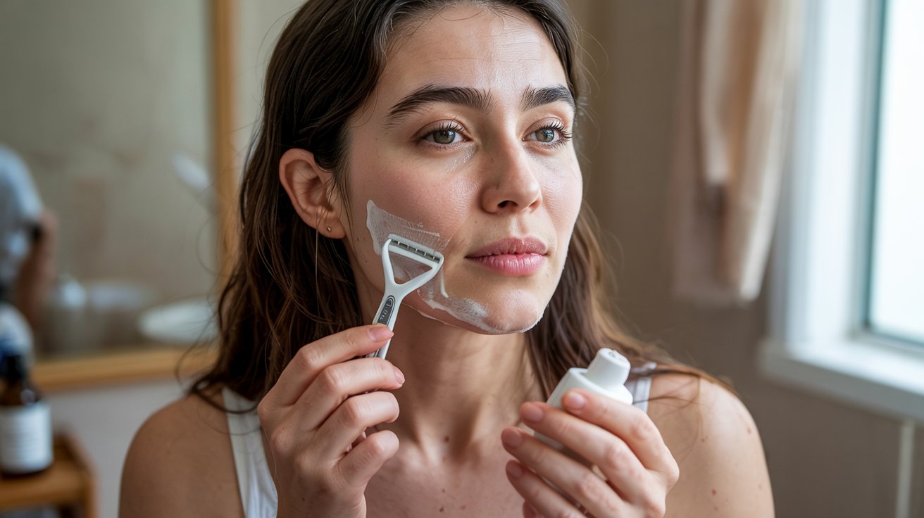 First-Time Face Shaving Experiences