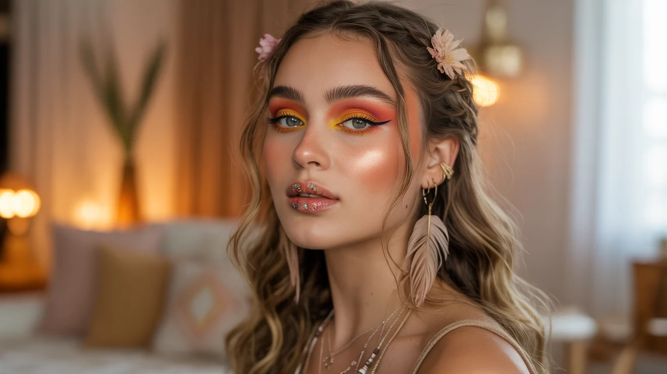 Core Principles of Hippie Makeup