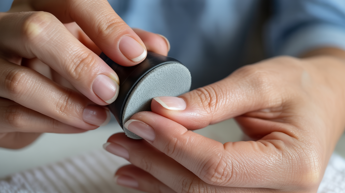 Buff the Nail Surface