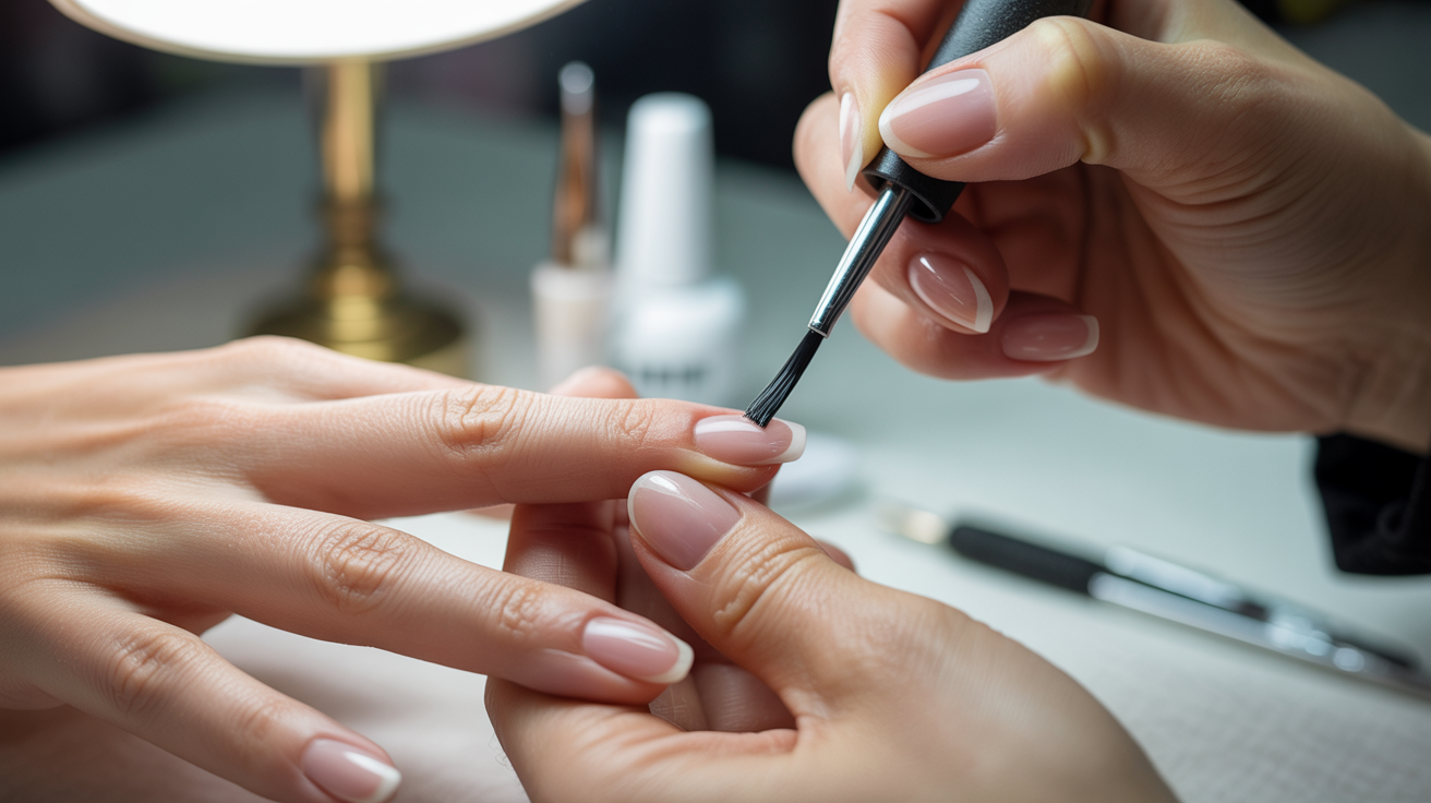 Apply Polish Away from the Cuticle