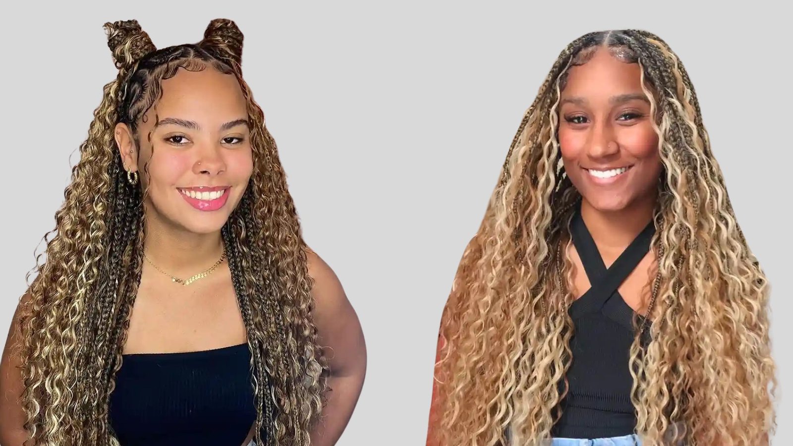 Goddess Braids vs Boho Braids