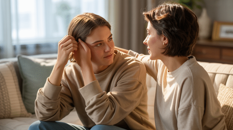 Talking to Your Teen About Hair Loss and Body Image