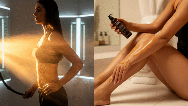 Spray Tan Vs. Self Tan