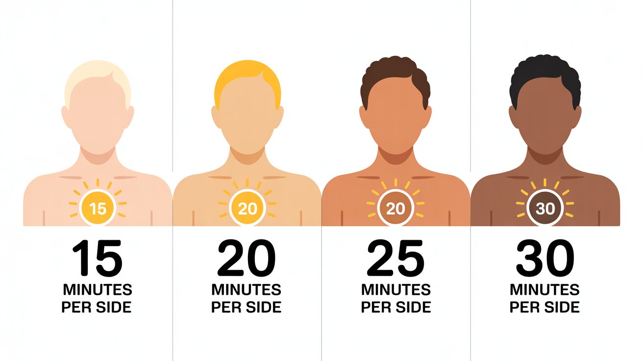 How Long Should I Tan Each Side