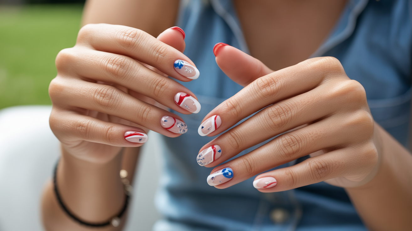 39 Classy Fourth of July Nails For A Polished Look