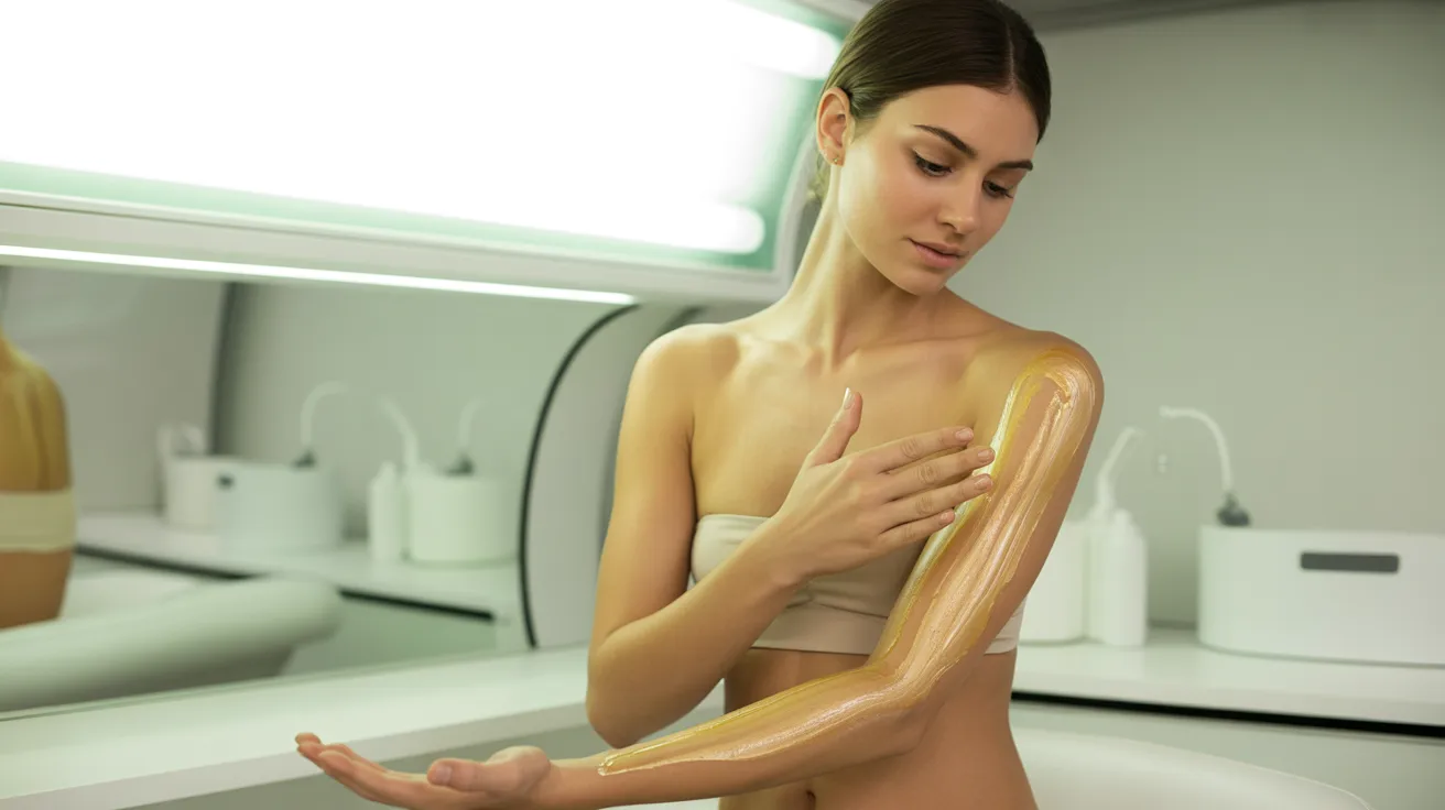 Apply Sunbed Cream or Tan Accelerator