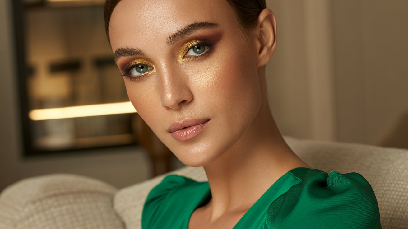 Bronze Glam Look
