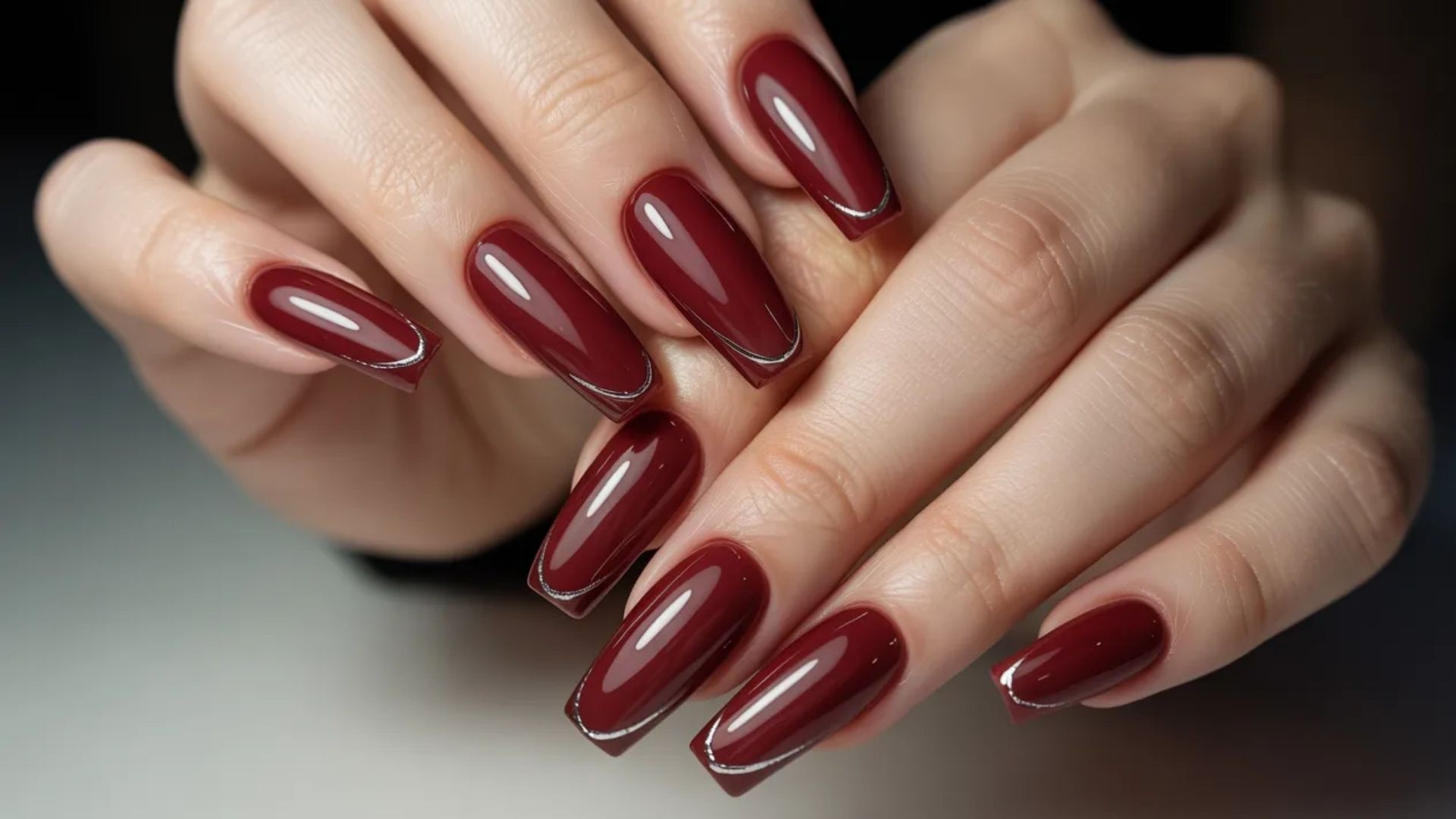 Coffin Red Nails Ideas