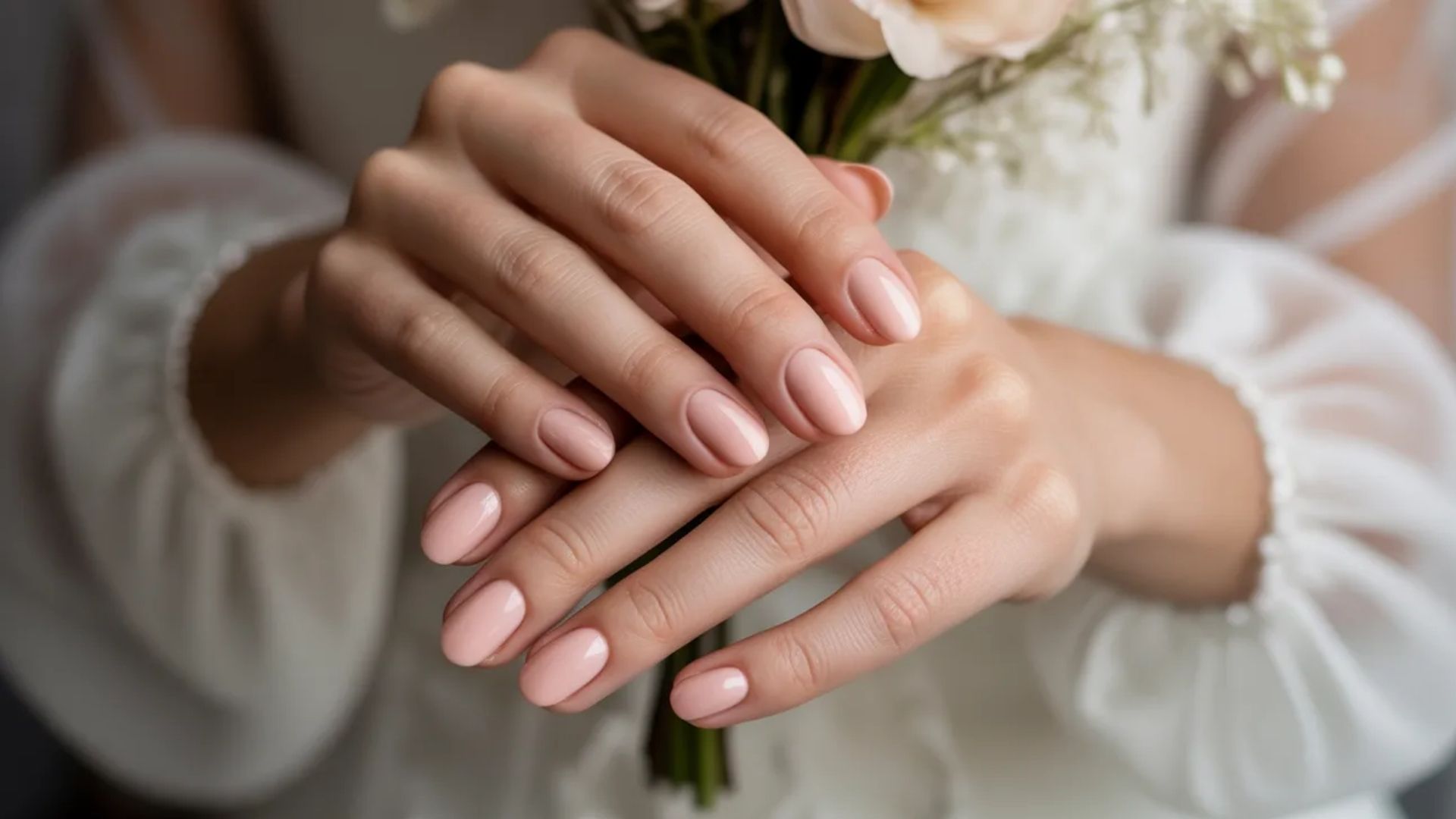 Modern Wedding Nails for Bridesmaids