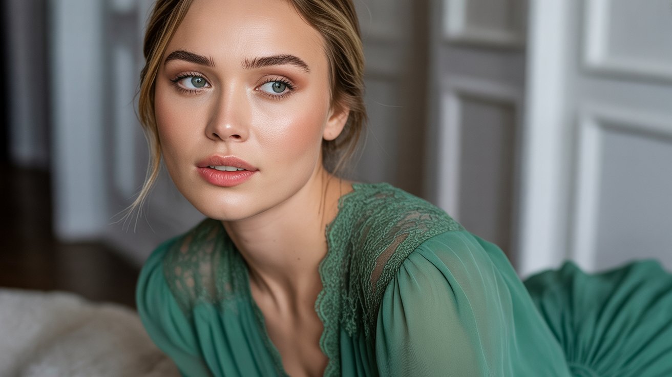 Minimal No-Makeup Makeup Look