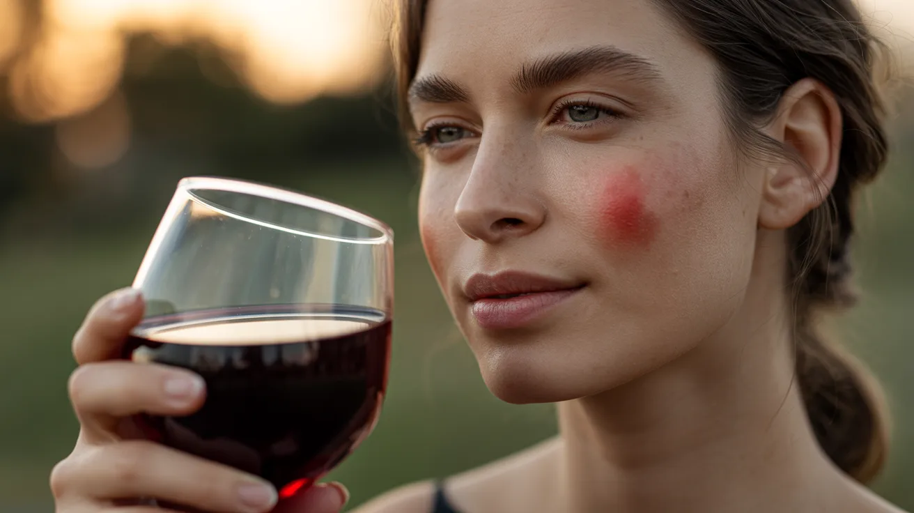 Wine and Rosacea Triggers