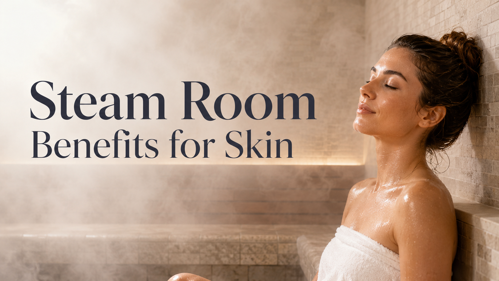 H1: Steam Room Benefits for Skin: Face, Acne, Pores, and Hydration