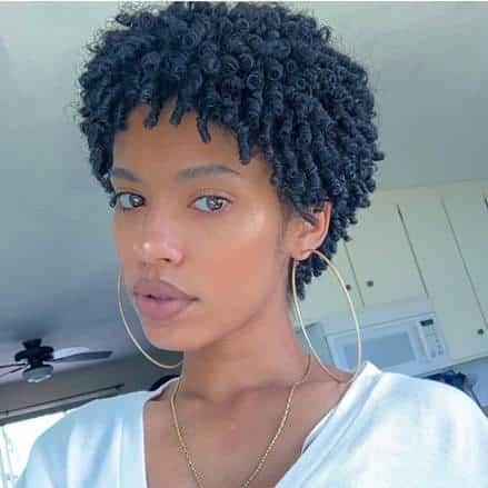 The Top Low-Maintenance Short Haircuts for Thin Natural Hair