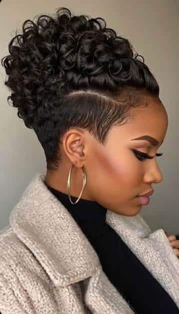 The Top Low-Maintenance Short Haircuts for Thin Natural Hair