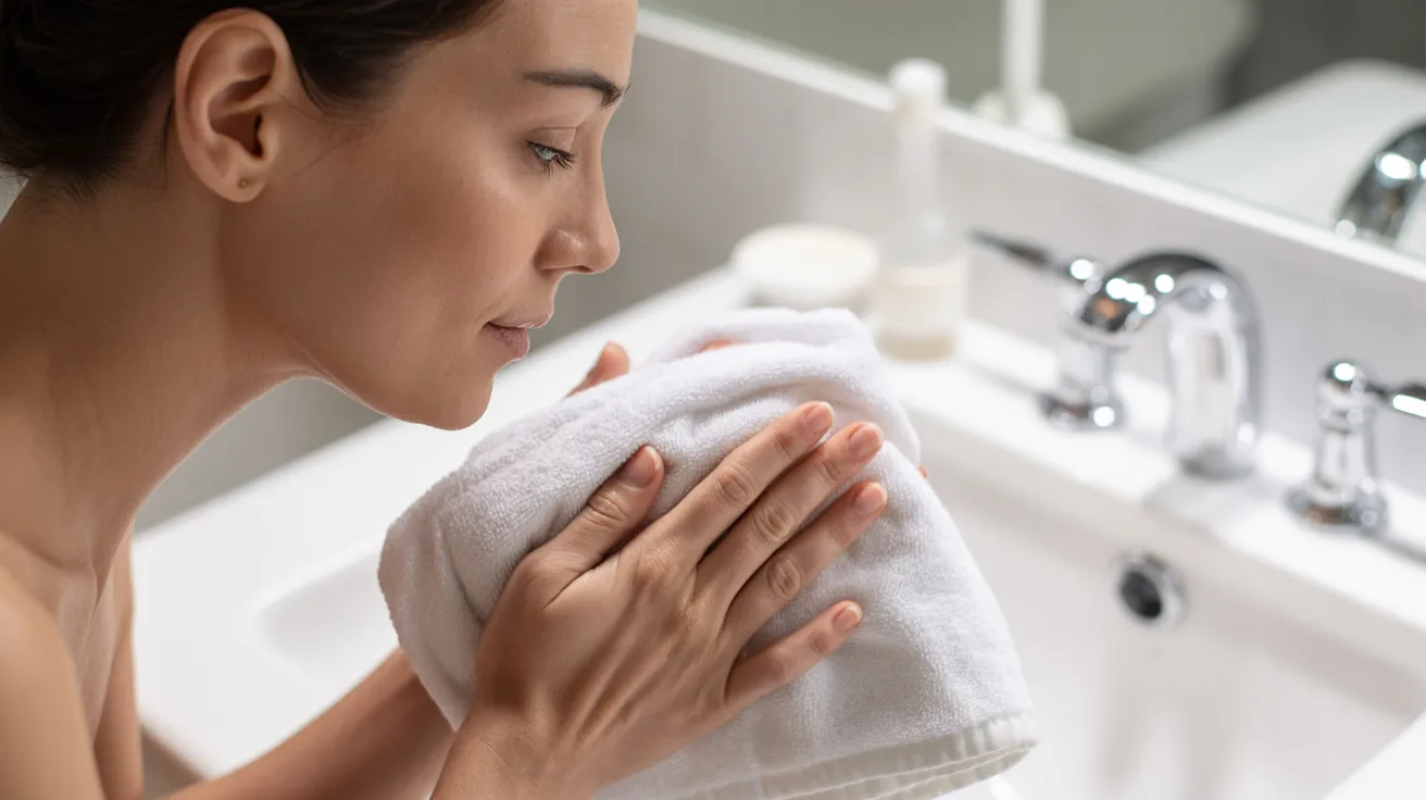 14. Pat Your Skin Dry Instead of Rubbing